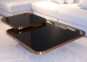 Modern Design Stainless Steel Living Room Center Coffee Table