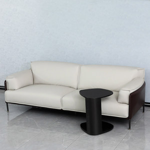 Nordic Simple Design Living Room Leather Sofa