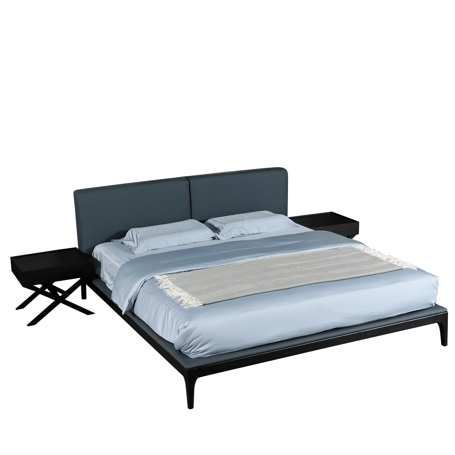Home Modern Design Furniture Leather Bedroom Bed