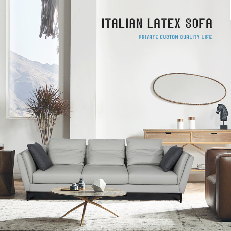 High Luxury Italian Home Furniture Latex Sofa