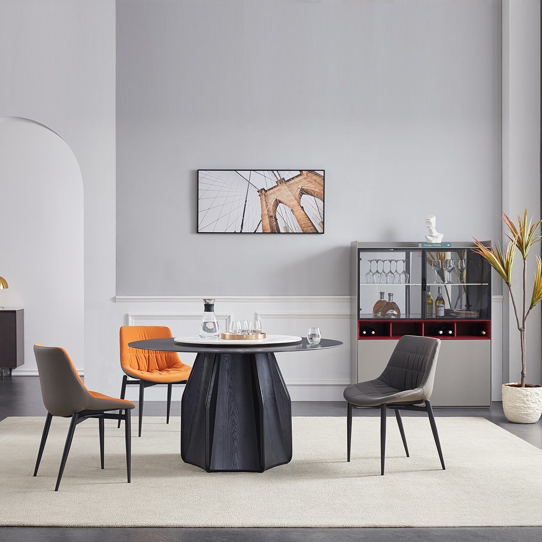 Italian Design Round Dining Table Restaurant Furniture